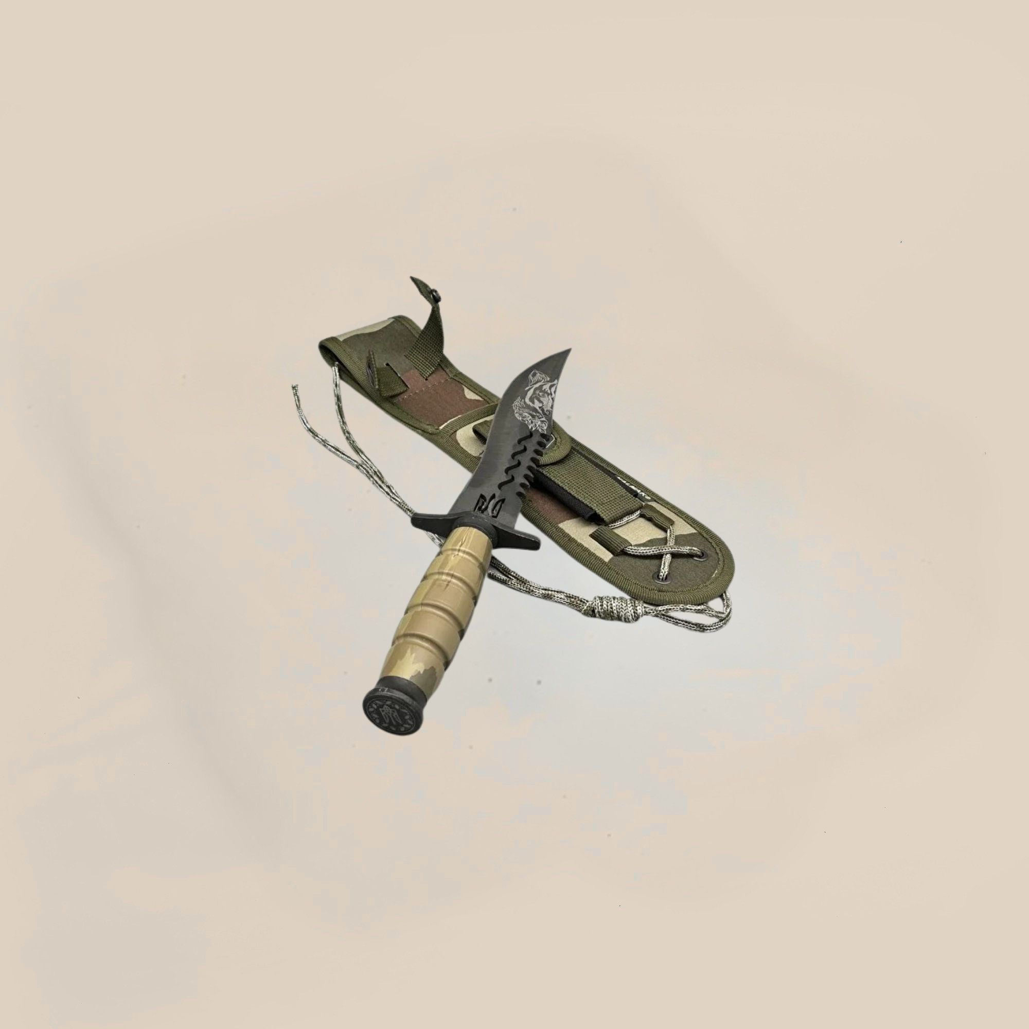 Dövme Çelik Kamp Bıçağı