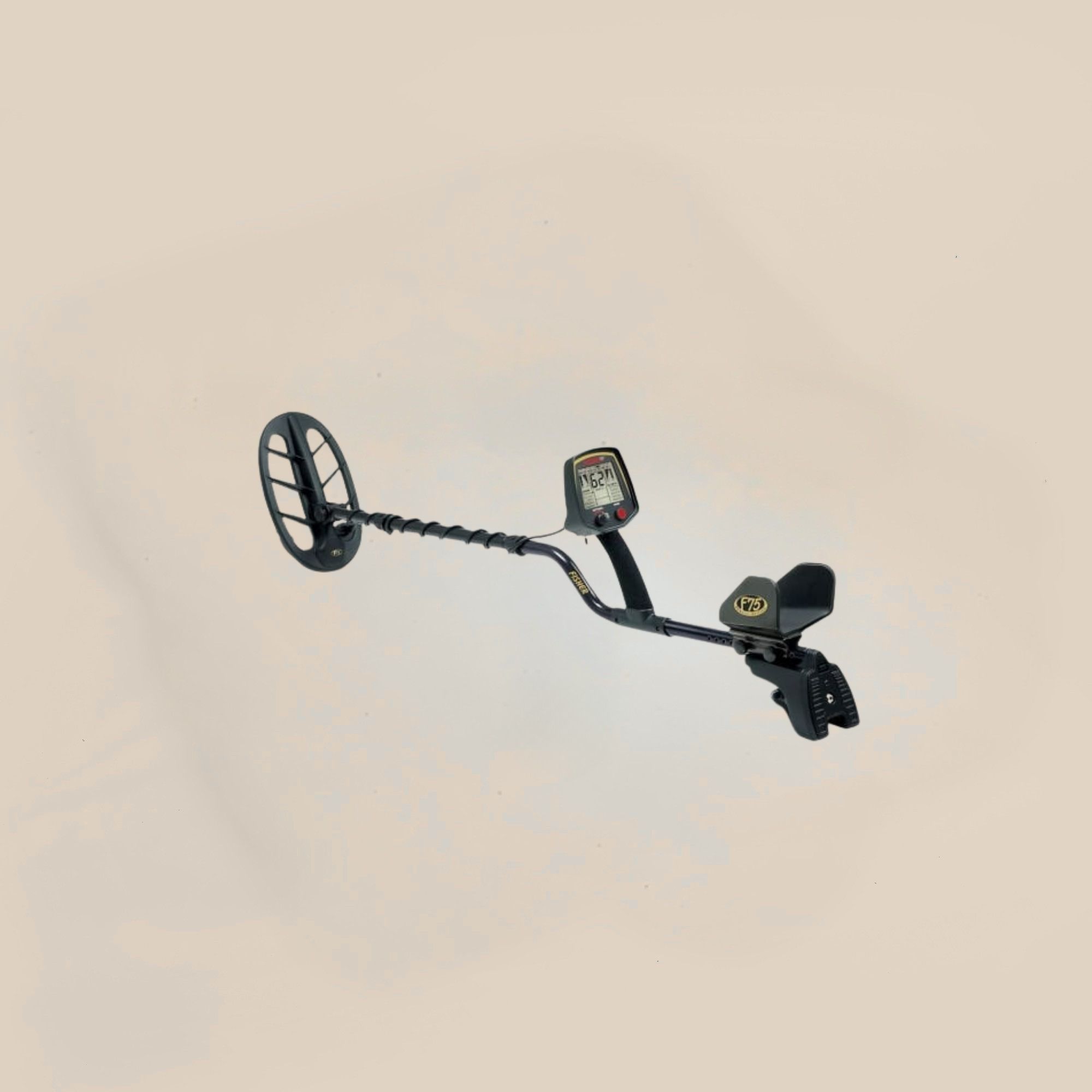 FISHER F75 BLACK- 28cm Dedektör