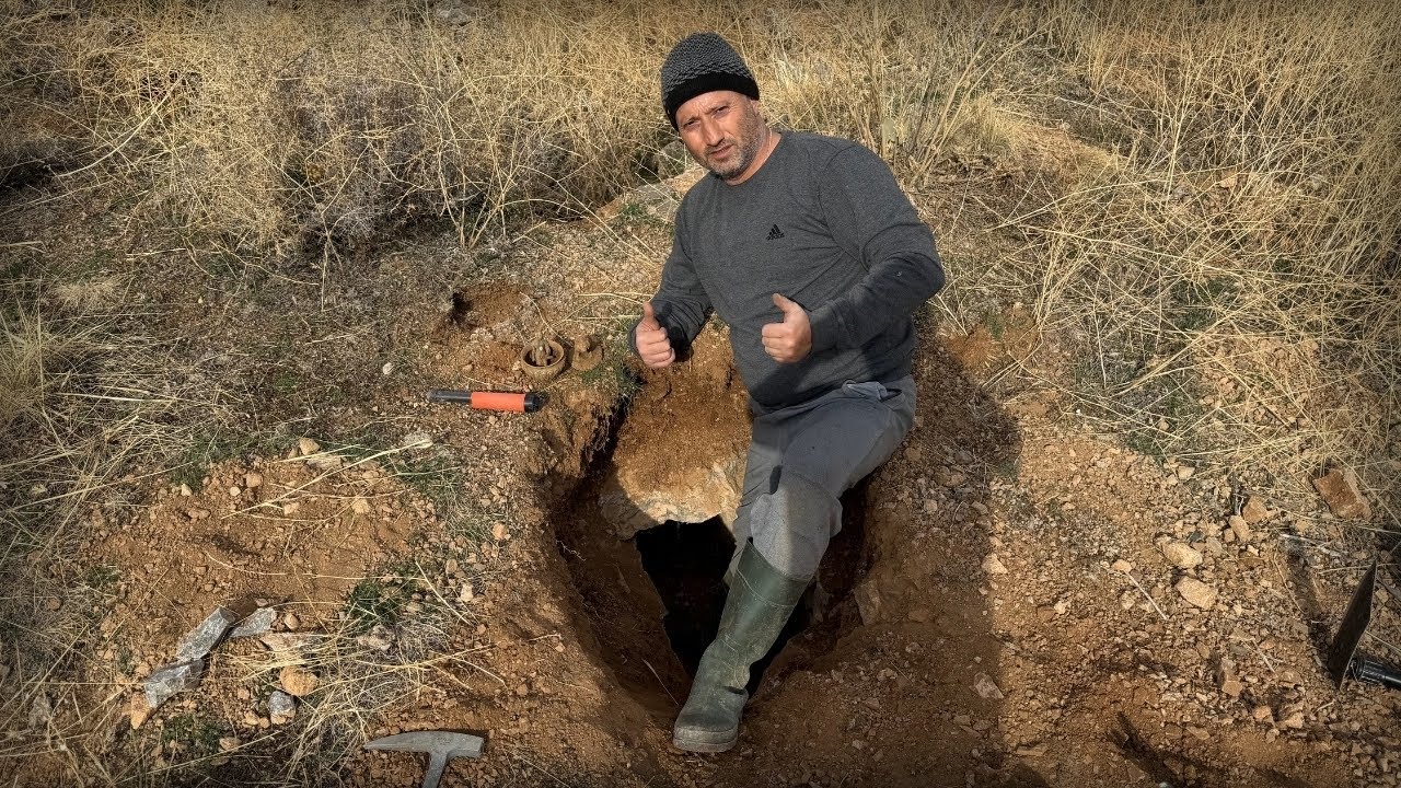 Ermeni Dönemi 3 Bin Yılık Mahzende Define Kalıntıları Çıkardık !!!