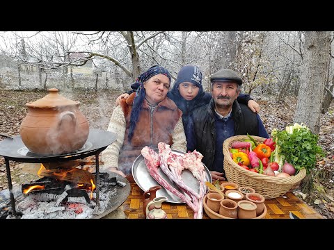 Pörtlənmiş Dana Quyruğu, Outdoor Cooking, Cooking