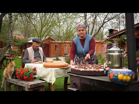 Old Village Walnut Cake 🥧 Simple & Delicious Homemade Recipe 🌿
