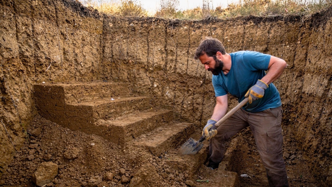 Man Builds Secret Underground Cabin in the Wilderness | by @ABBASCAMP-t4t