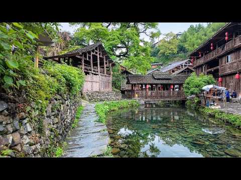 雨中探访：藏在贵州溪谷深处的世外桃源【4K】