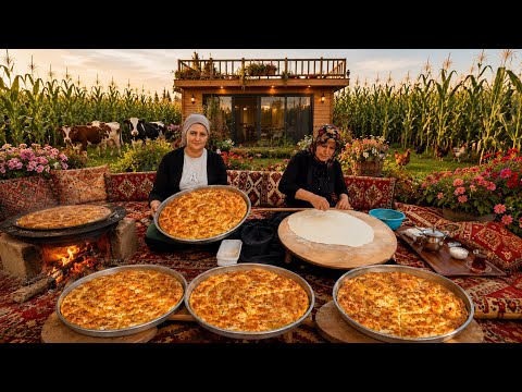 Yüksek Dağlarda Zorlu Köy Yaşamı | Belgesel Tadında Köy Hayatı Flim 4K