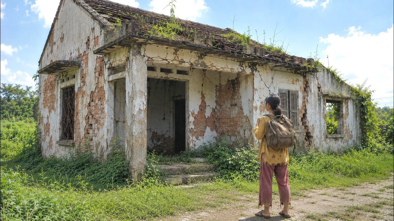 Kicked Out Of The House By Her Husband. A Young Woman Renovates Her Home Alone And Starts A New Life