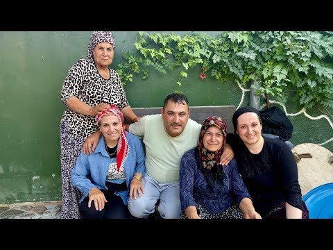 Abim Ve Yengem İstanbula Dönüyor 😍 Köy Hayatı Tandırda Köy Ekmeği Yapımı