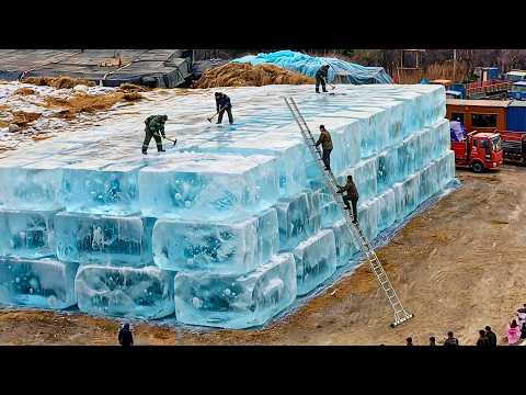 How a $500M Ice City is Built in 30 Days | Mega Construction