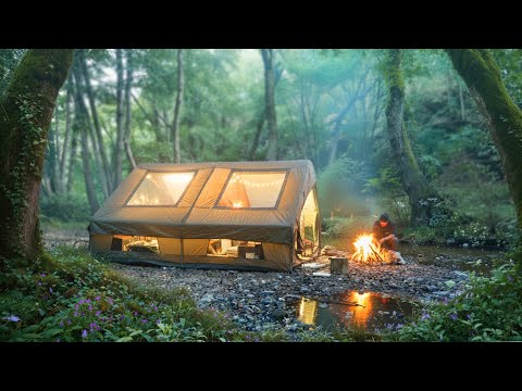 DEADLY CAMP ATTACK! GIANT KILLER HORNETS ATTACKED MY TENT AT NIGHT