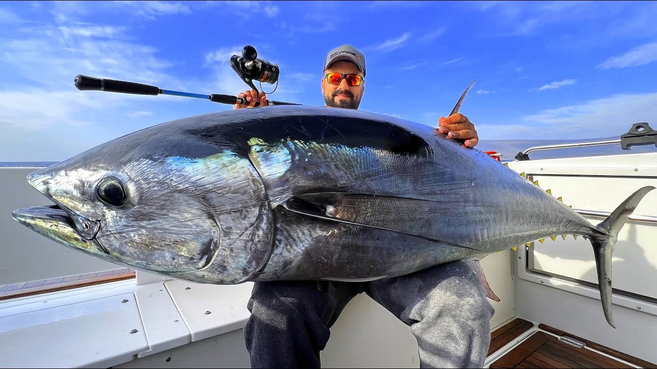 Spin Takımla Rekor Kırdık / Giant Bluefin Tuna On Spinning Tackle !!