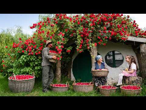 Rose Harvest Season – Making Traditional Rose Sweets ...🌹