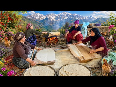 Köy Yaşamı Kurban Bayramı Ekmeği Yapımı / Belgesel Film 4K