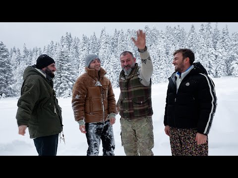 -10 DERECEDE SAUNALI KIŞ KAMPI! w/@AtikAilesi