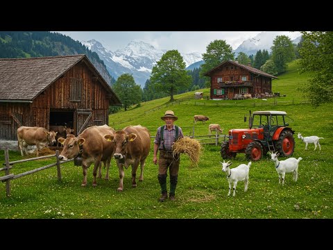 How do people live in the Swiss Alpine villages? The last mountain shepherds
