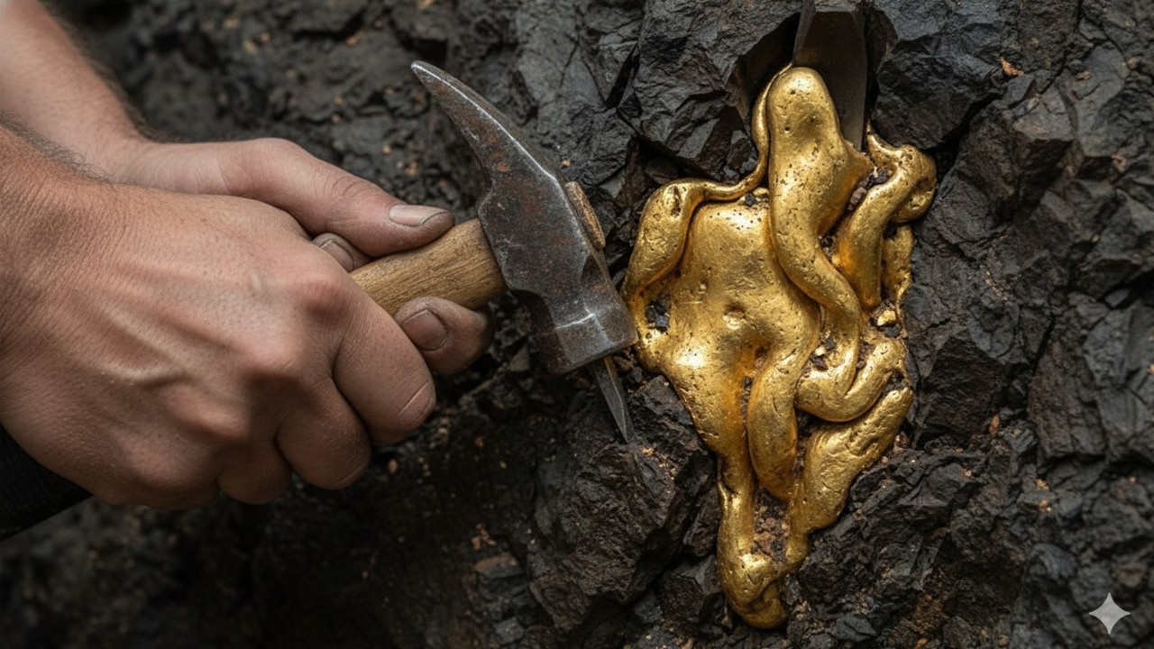 Buried Fortune Found #gold