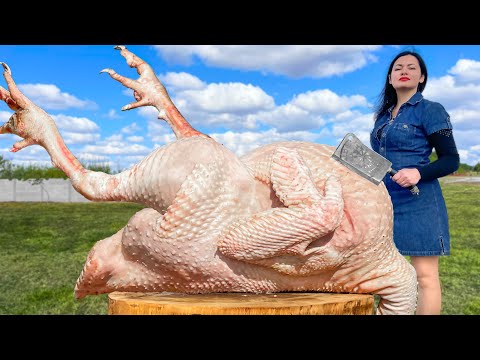 😲 Cooking A Turkey That's Bigger Than Me! A Great Pleasure
