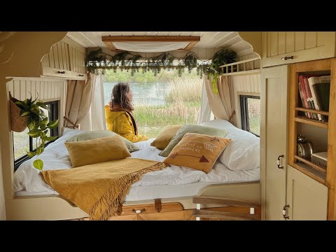 YAĞMURDA KARAVAN KAMPI | BOTTA FIRTINAYA YAKALANDIK