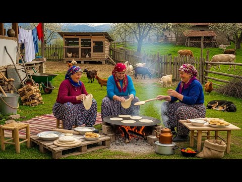 How do people live in remote Turkish villages? A simple life among the mountains.