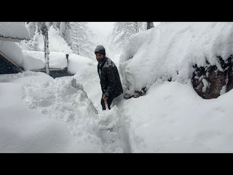 Two Hours of Real Life in a Remote Snowy Village | Full Movie
