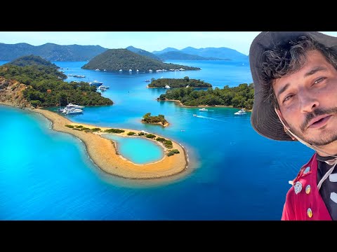 MÜZİKSİZ Tekne Turu Buldum 😍 Göcek GEZİ TEKNESİ İLE KOYLAR