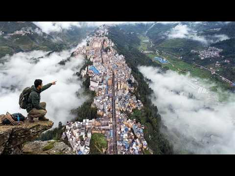 中国最窄的山顶城市，竟藏在中越边境的深山里【4K】