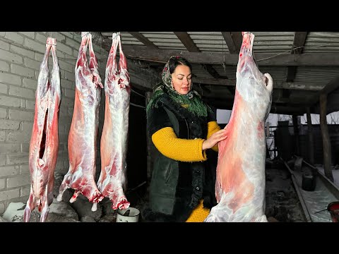 Butchering and Cooking a Whole Lamb! The Perfect Meat Dish