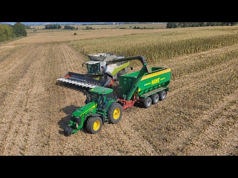Zber slnečnice 2026 | 2x Claas Lexion 8800TT | John Deere 8R | Donau farm Semat