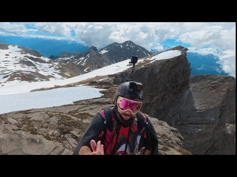 Flying Through the Halo — Wingsuit BASEjump