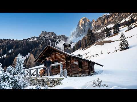 Overnight in Remote Cabin