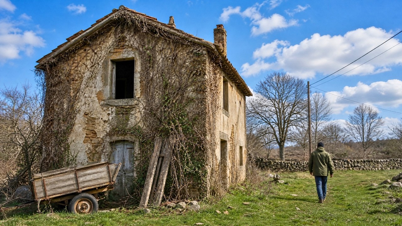 Man Gives An OLD FARMHOUSE A New Life In 3 Years | by @guillaumeenbourgogne