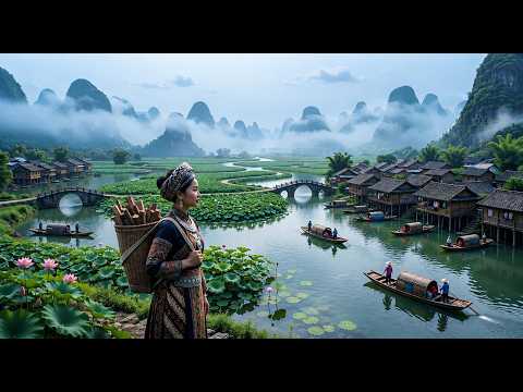 上帝遗落人间的山水花园：云南普者黑 [4K]