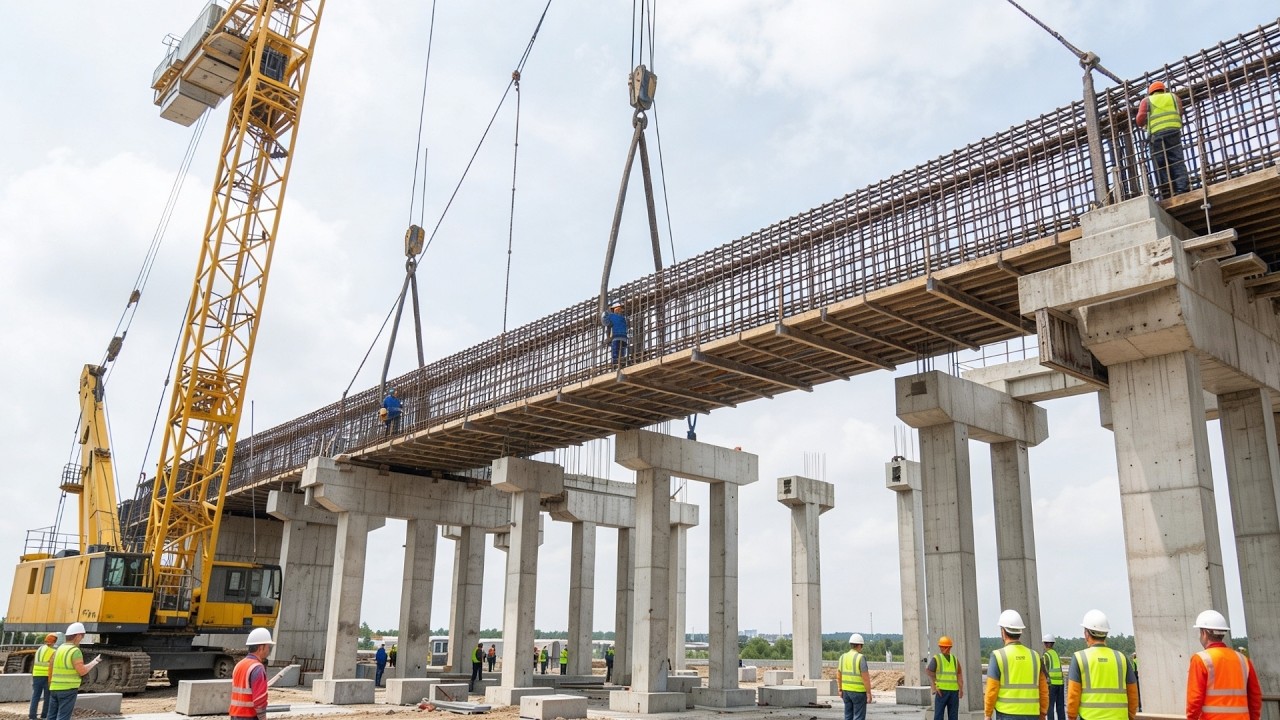 Incredible Process of Building a MODERN BRIDGE | Amazing Construction Process @Satisfyingtech116