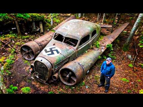 Nazi Almanyası'na Ait Olduğu Keşfedilen En Garip 20 Terk Edilmiş Araç!
