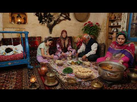 From Our Farm to Our Table | Traditional Iranian Village Abgoosht Without Meat