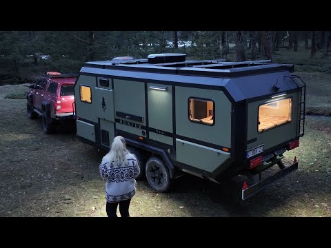 DEVASA OFFROAD ÇEKME KARAVANLA KAMP