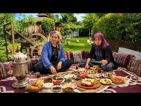 Köy Hayatı Sabah Kahvaltısı | Belgesel Flim 4K