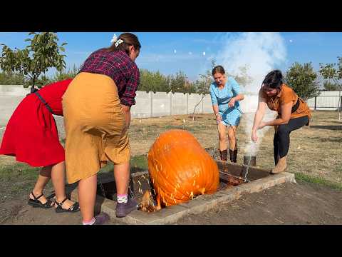 24 Hours of Cooking! Lamb in a Giant Pumpkin that conquered the Internet