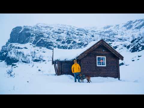 Winter Cabin Life in Norway