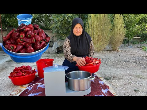 Aldığım Makine Sayesinde Biber Saçası Yapmak Büyük Kolaylık ⁉️