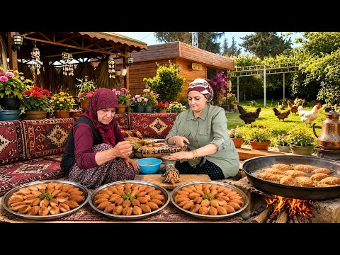 Yüksek Dağlarda Zorlu Köy Yaşamı | Kuzu Eti Yemeği Belgesel Flim 4K