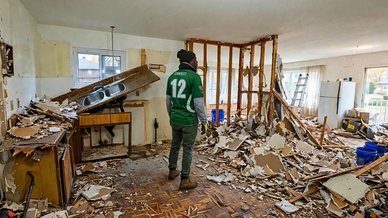 Man Renovates 2-Story Old House And Gives It A New Life | Start To Finish By @officialnuera1