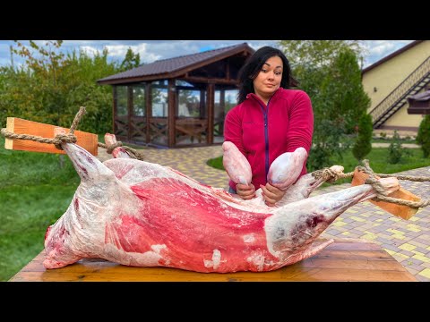 🤯🔥Epic Cooking 110 lbs of Lamb! Extreme Culinary Mayhem