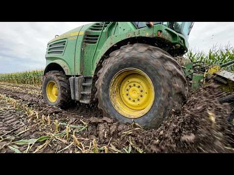 ÇAMUR DİNLEMİYOR | JOHN DEERE 8600 [BIG CORN SILAGE]