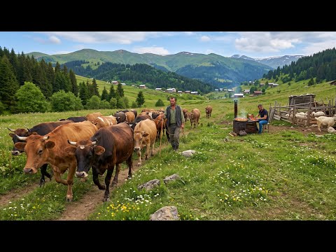 Living simply and warmly in a remote Turkish village | Shepherds of the Highlands