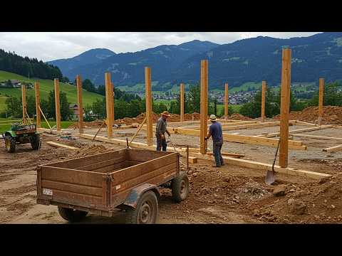 Young Couple Builds DIY DREAM Home in Mountains from Scratch | Full Process by @ranchodochapeu