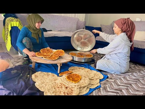 DIŞARDAN EKMEK ALMAYA SON 💫 BU TANDIR HERŞEY YAPIYOR 😱 YENİ EV TANDIRINDA KÖY EKMEĞİ YAPIMI