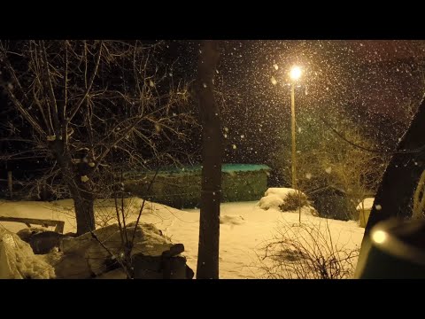 Müzik Eşliğinde Kar Yağışı. Snowfall that soothes the soul #asmrsounds#snowfall