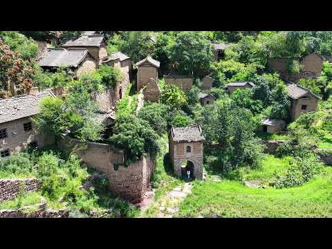 河北太行山里竟发现一座300多年清朝无人村，曾生活着数百人，房屋完好却全部搬离