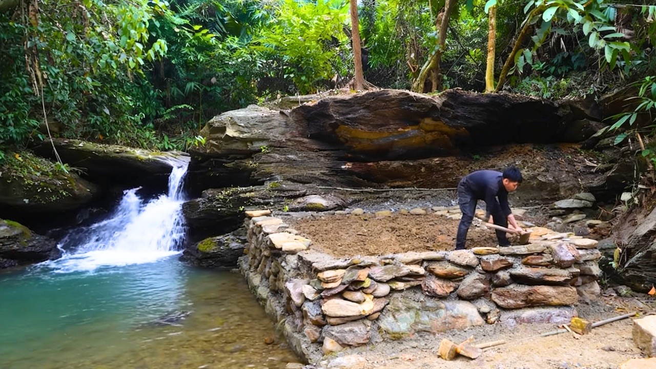 Man Spends 210 Days Building DREAM VILLA By River | Start To Finish By @BushcraftFarm1