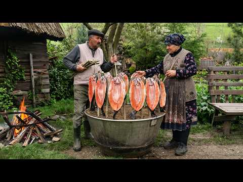 Rustic Cooking – River Trout Over an Open Flame 🐟🌾