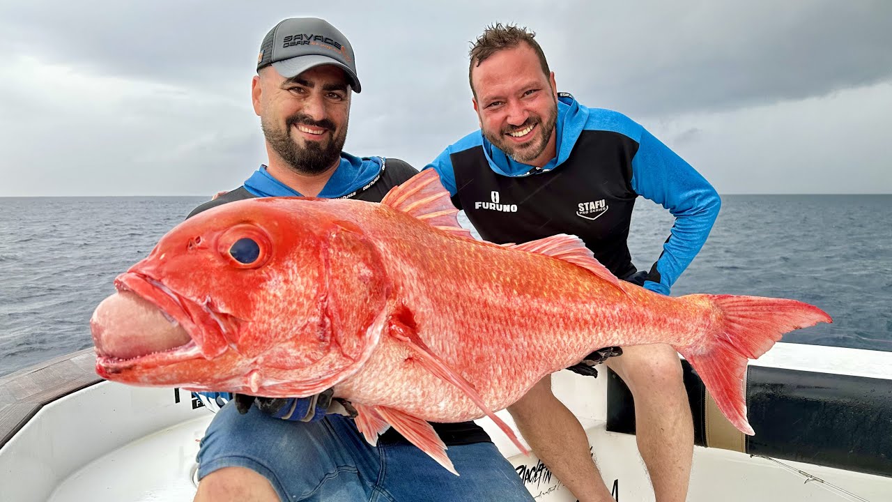 Maldivler'de Rekor Balık Yakaladık / Giant Trevally ve Onlarca Yeni Tür !!